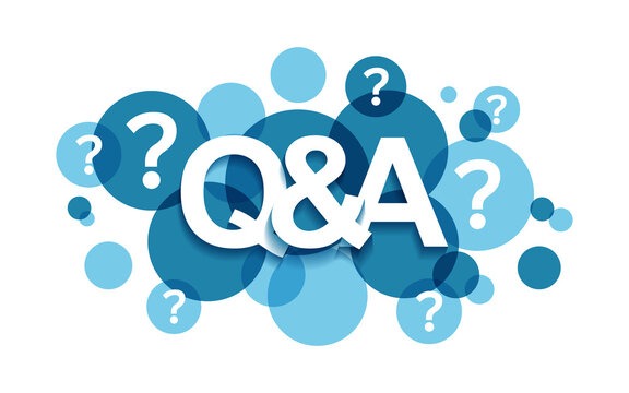 question and answer artwork